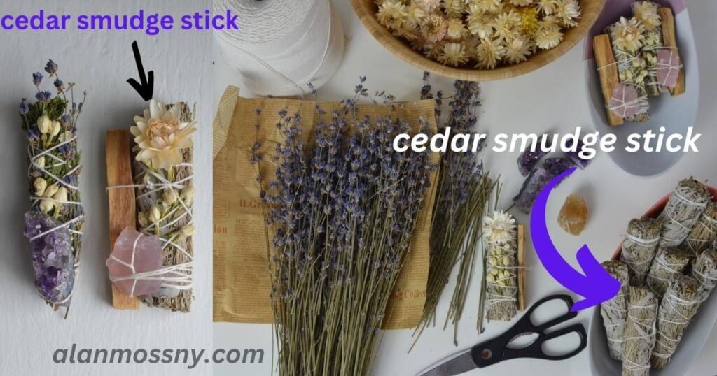 Cedar smudge stick benefits