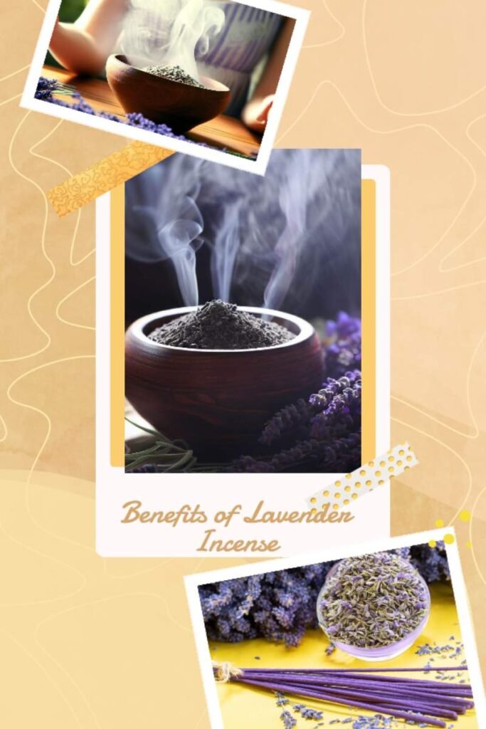benefits of lavender incense info graph