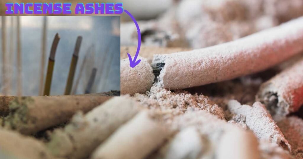 what to do with incense ashes