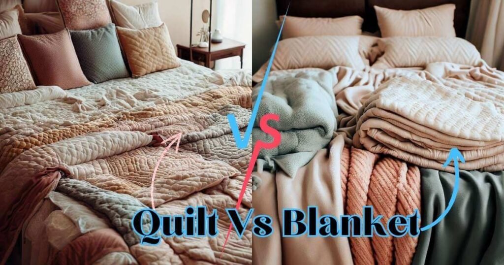 comparison of quilt vs blanket