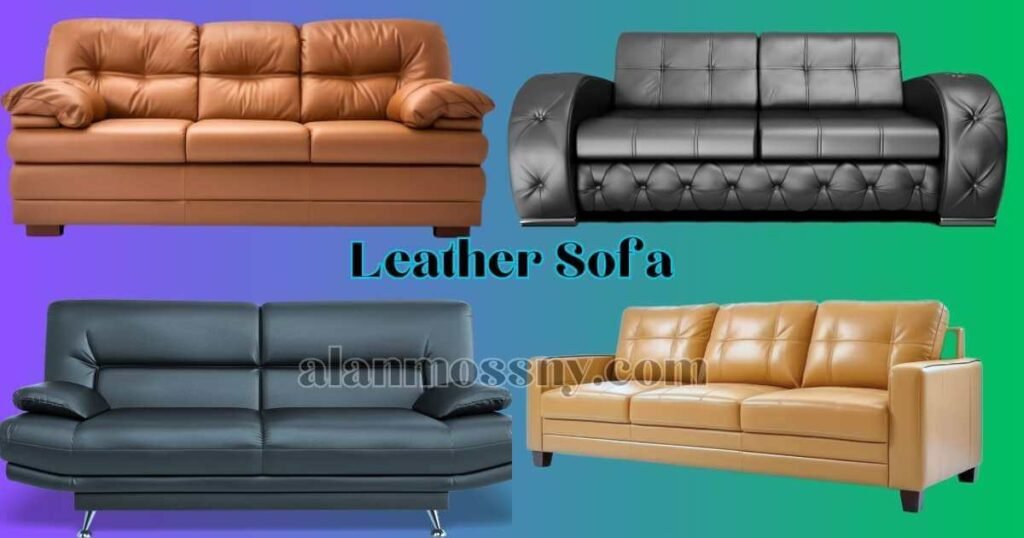 different models of leather sofa