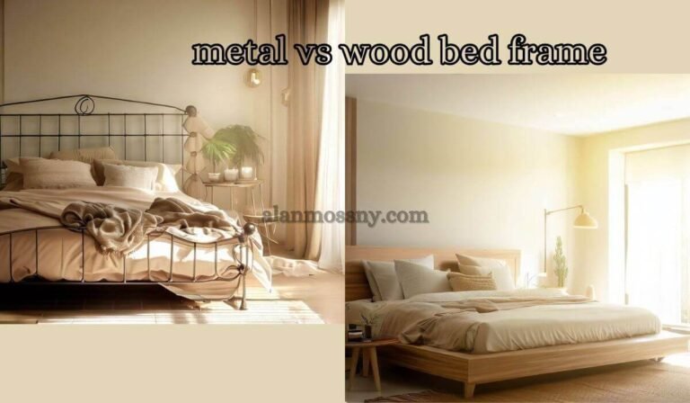 metal vs wood bed frame