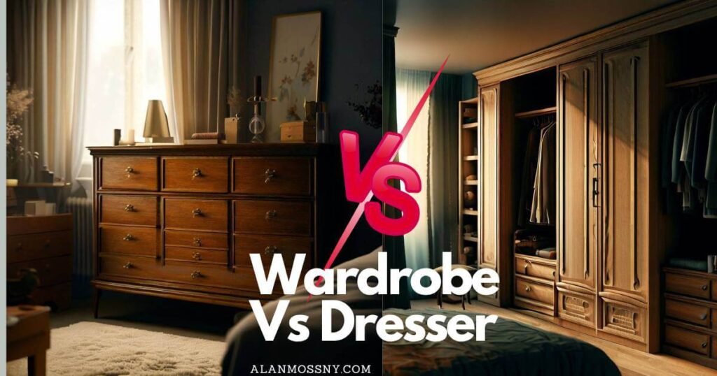 wardrobe vs dresser in bedroom