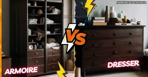 armoire vs dresser Comparison