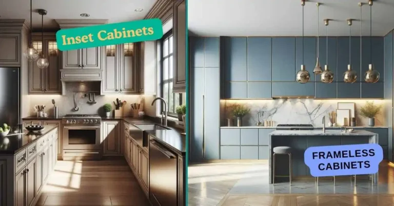 Inset Cabinets Vs Frameless: Best Comparison